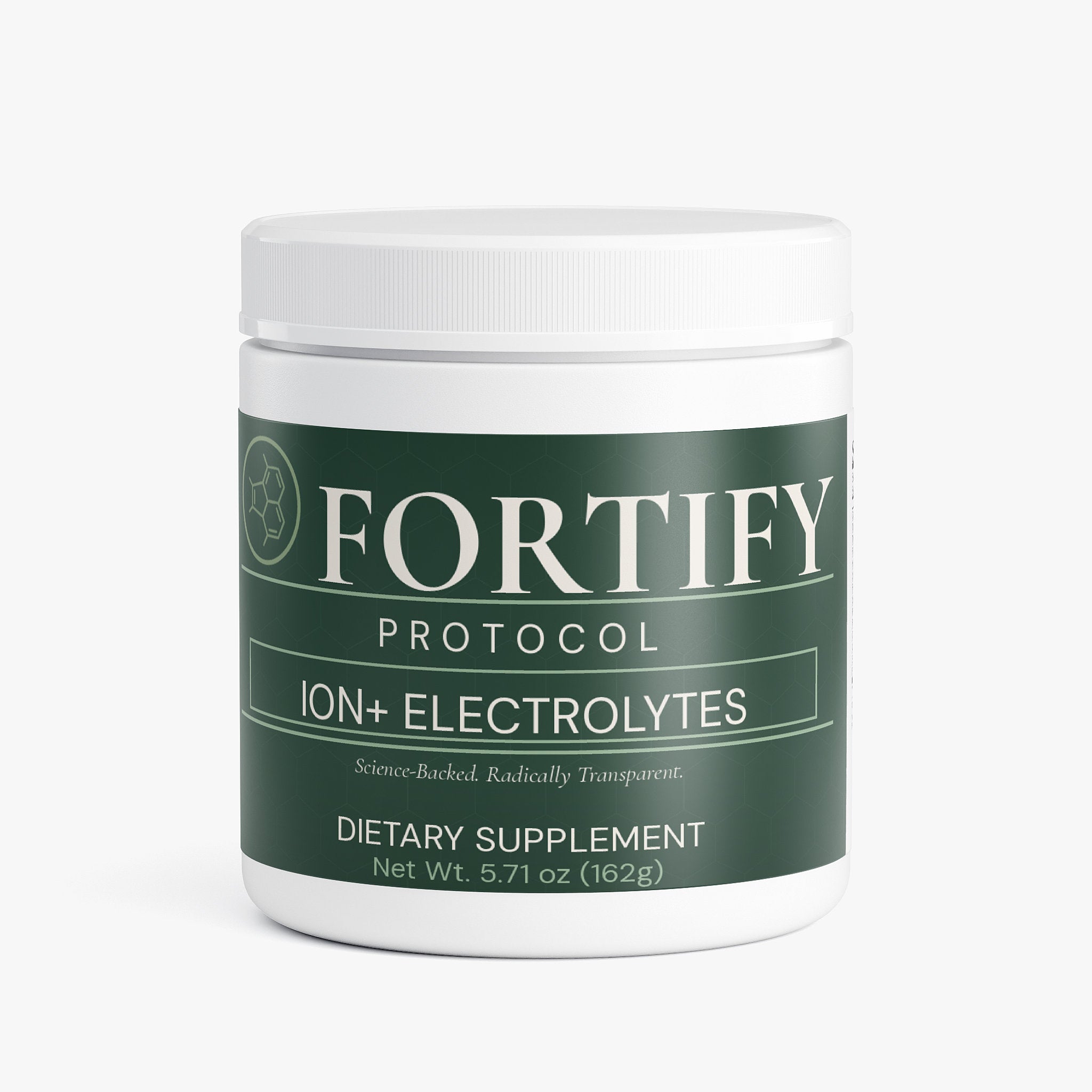 Fortify Protocol ION+ Electrolytes Lychee - Front View